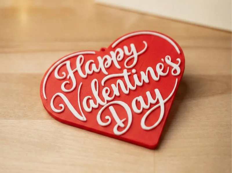 Valentine's Day Heart Ornament