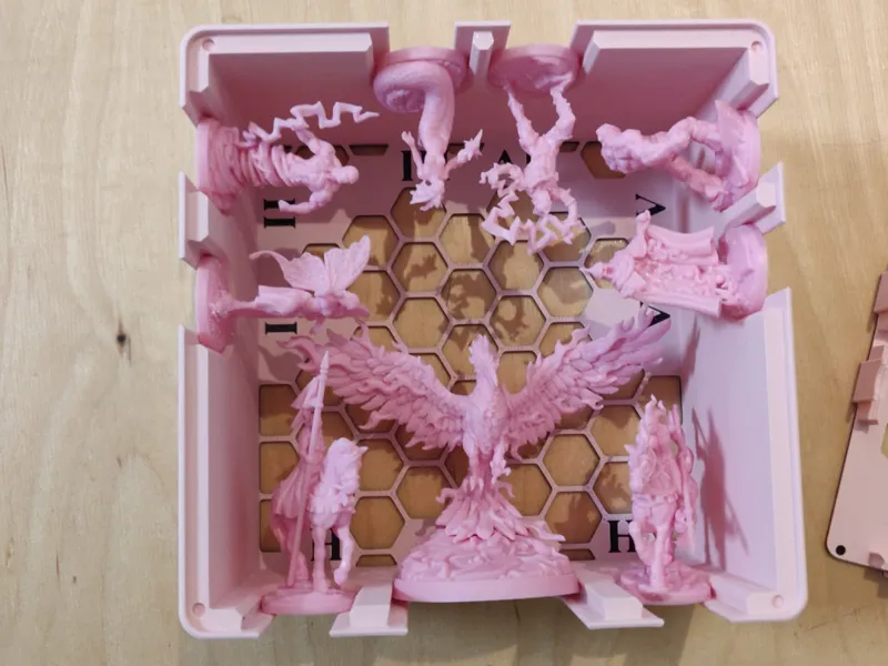 HoMM3 Conflux miniatures box