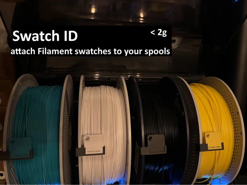 SwatchID, Filament Swatches on Spools