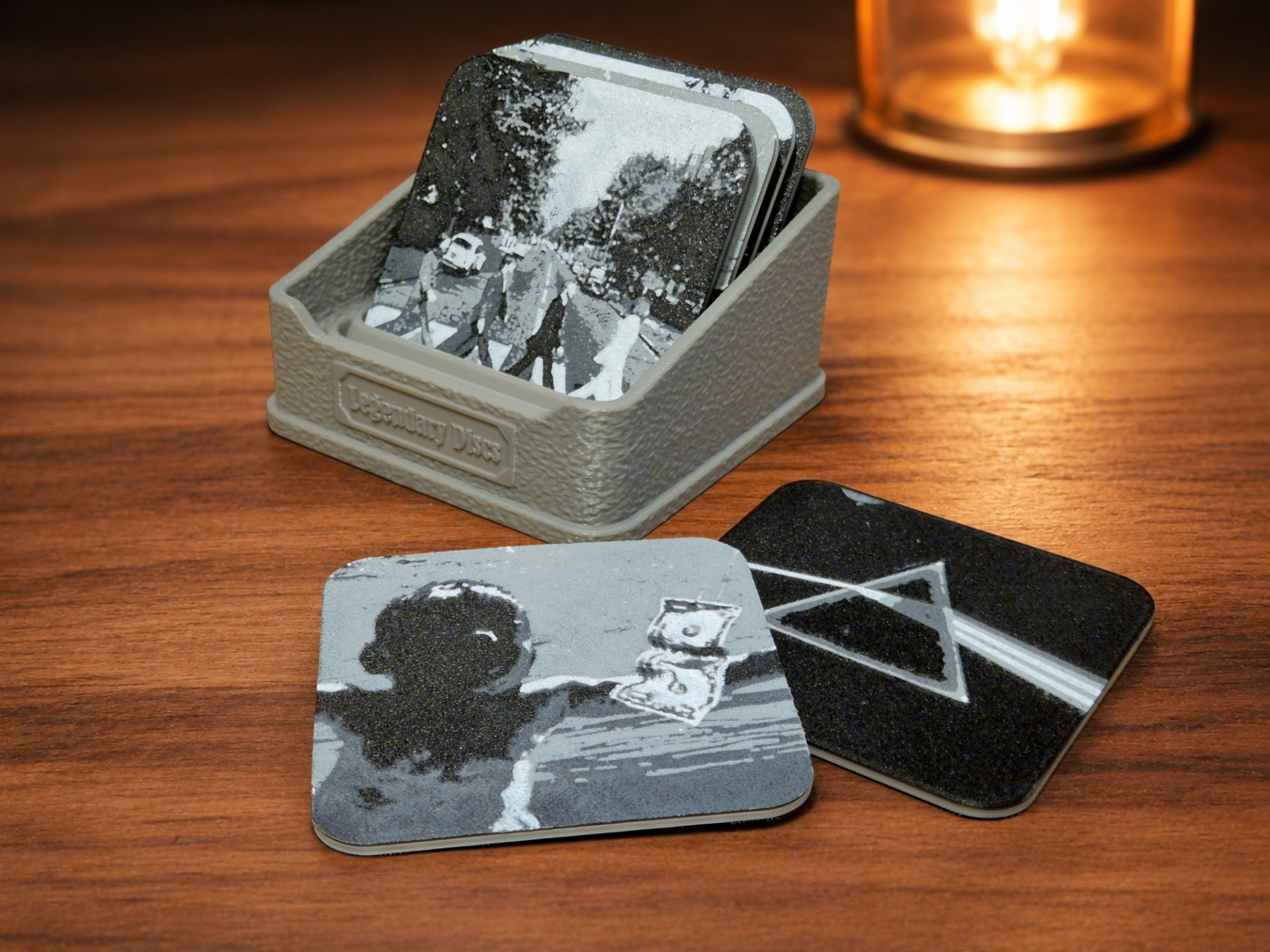 Legendary Albums Coaster Set & Display Box