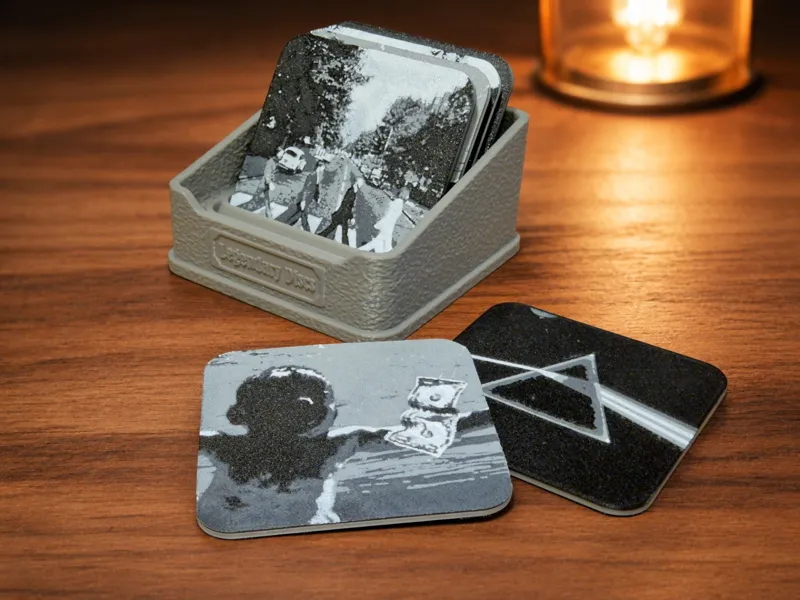 Legendary Albums Coaster Set & Display Box