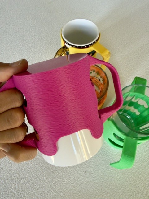 Adaptive Grip Cover For Mugs and Cups - Free 3D Print Model - MakerWorld