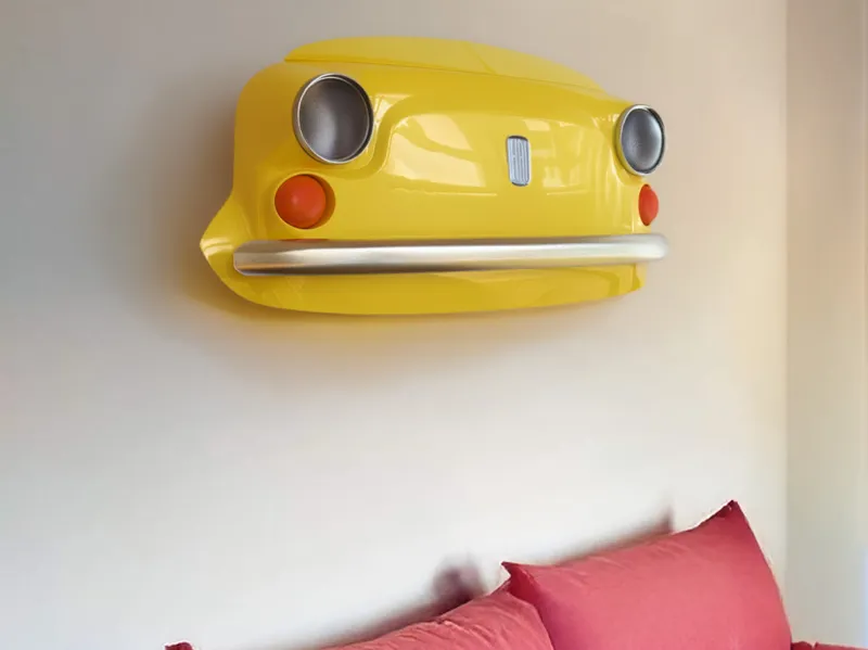 Front bumper vintage Fiat 500 - Wall Art