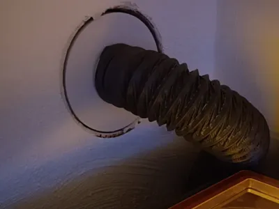 Adapter 120mm 100mm 70mm Exhaust Hose Wall Chimney