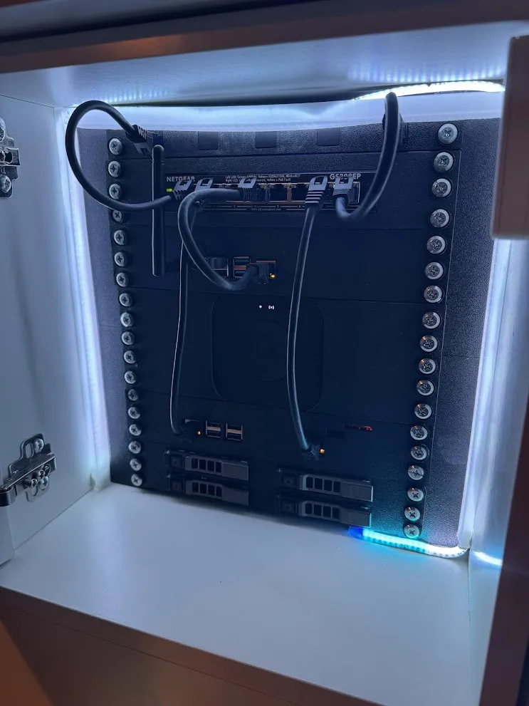 10-Inch Rack Insert – Raspberry Pi 5 & Pi Zero PoE - Free 3D Print ...