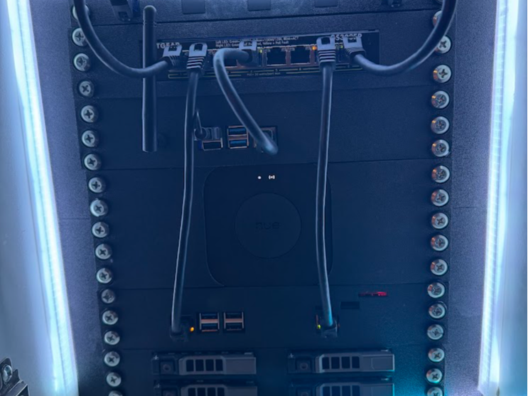 10-Inch Rack Insert – Raspberry Pi 5 & Pi Zero PoE