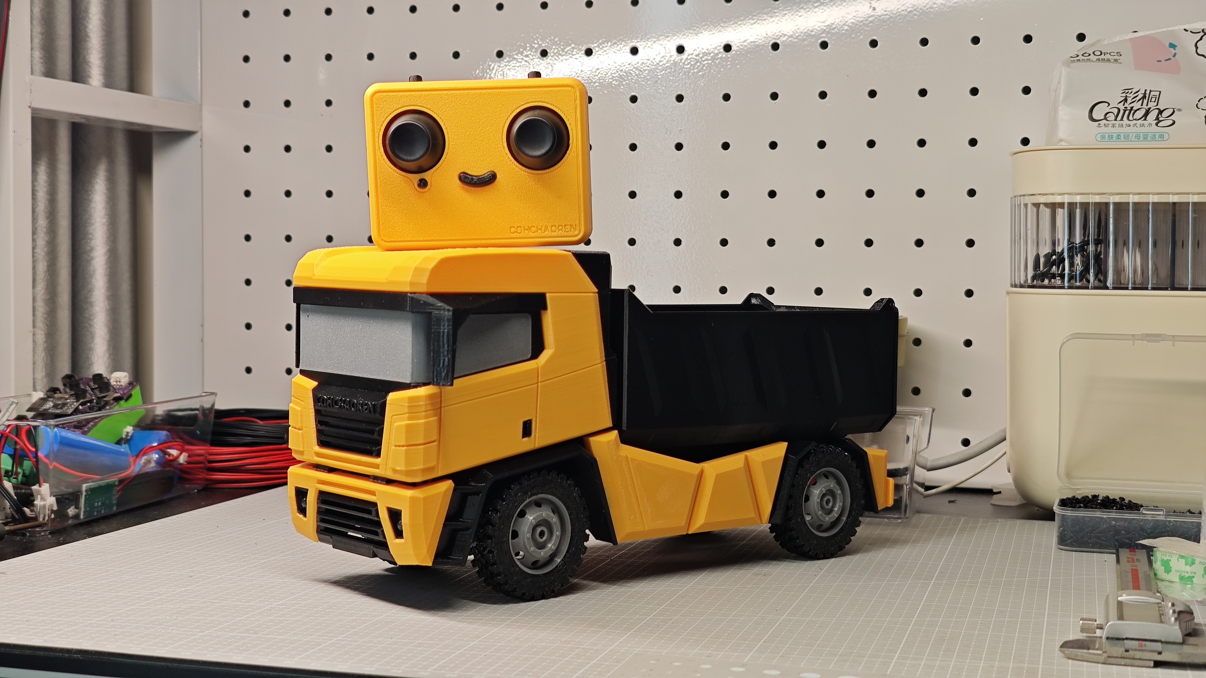 Miniatura 4 do modelo 3D 遥控翻斗车自卸卡车最终版后驱差速锁（A1mini可用）