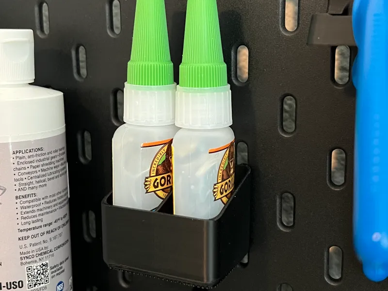 Ikea Skadis Gorilla Glue Gel Holder