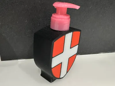Savoy cross soap dispenser for Cadum