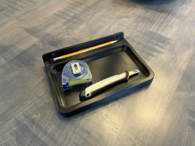 Wall Mount Tool and Accessory Tray / Shelf