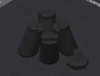 Base Tray Feet and drain plug