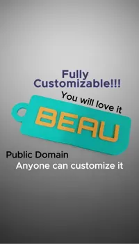 V2 Beau Keychain
