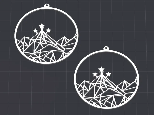 ACOTAR Logo Earrings