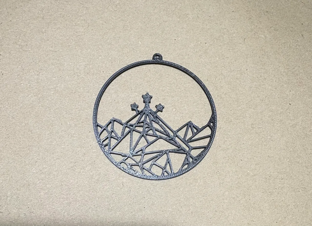 ACOTAR Logo Earrings view 2
