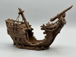 Broken Pirate Ship – “The Sea Serpent”
