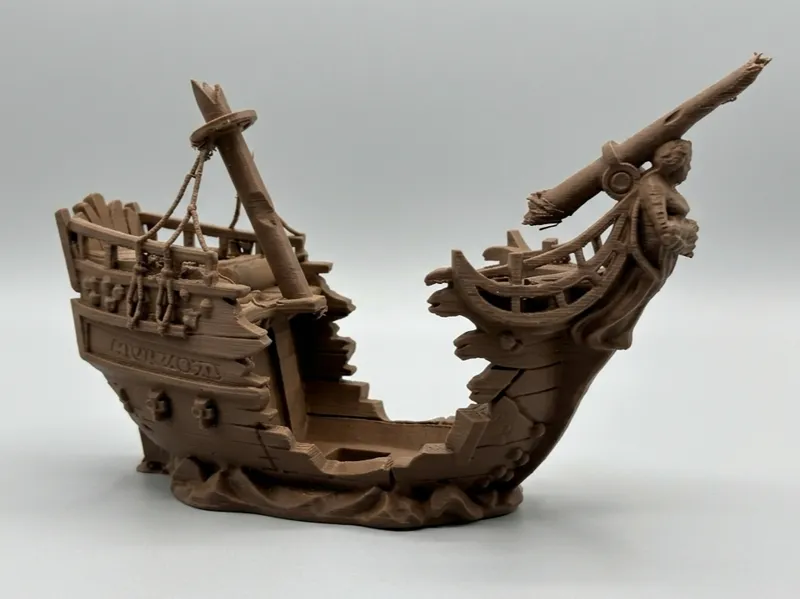 Broken Pirate Ship – “The Sea Serpent”
