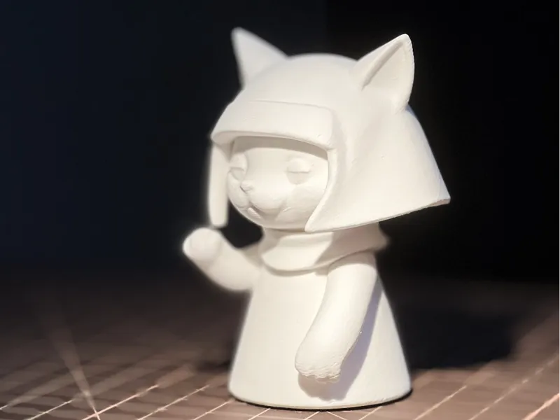 猫囡印章两款（手动上色）
