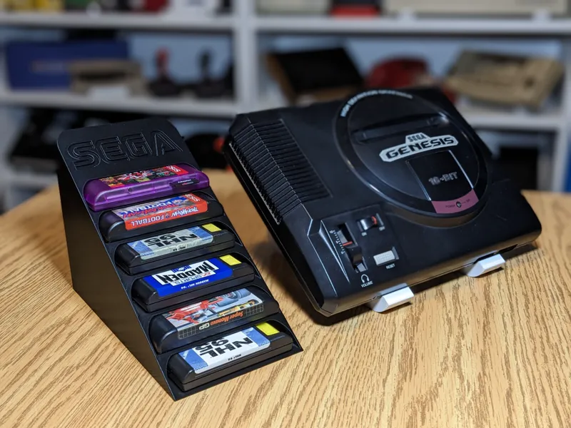 Sega Genesis Cartridge Stand