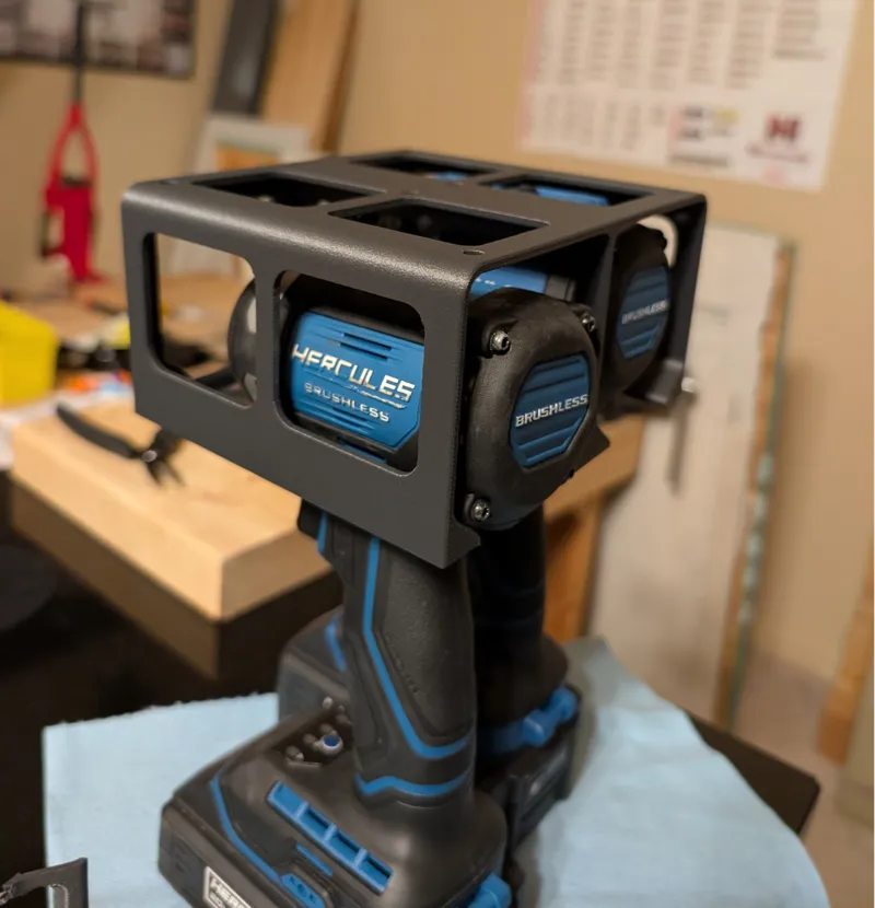 Drill Mount - Hercules - w/ support