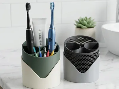Exclusive Design - Toothbrush Holder/Organizer