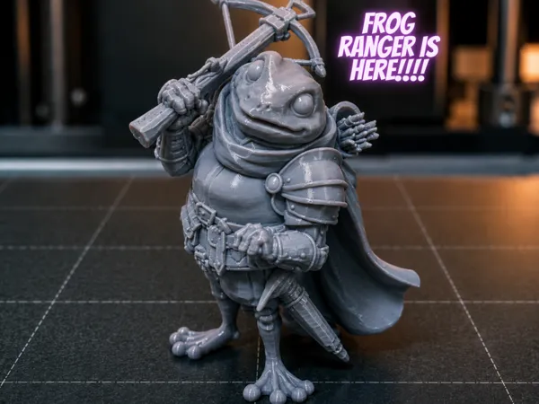 Figurine fantasy Grenouille Rôdeuse