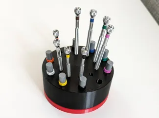 Rotating Screwdriver holder