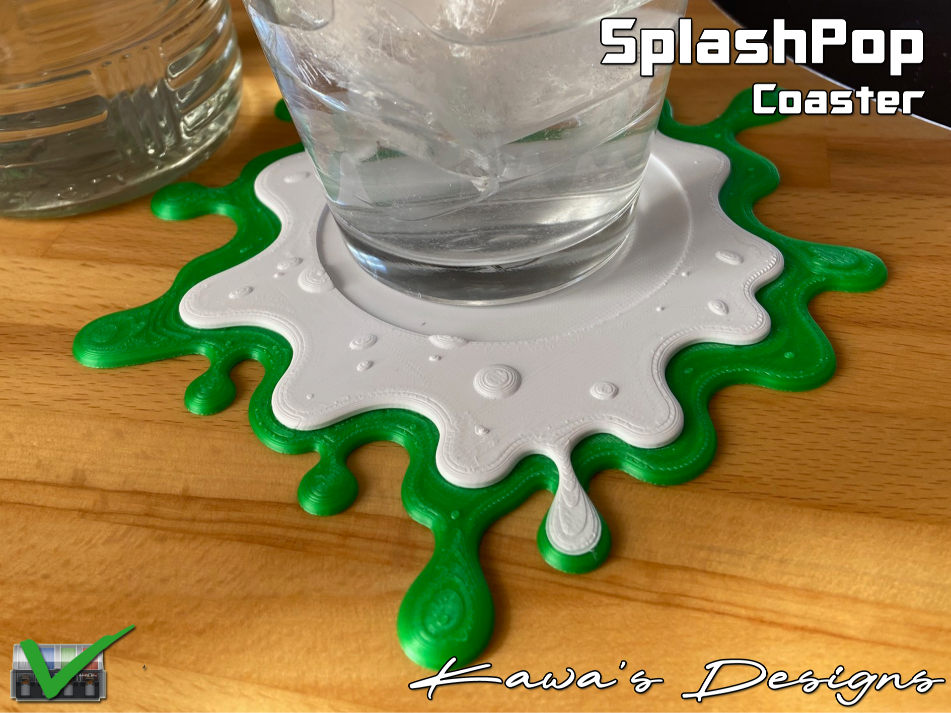 SplashPop Coaster