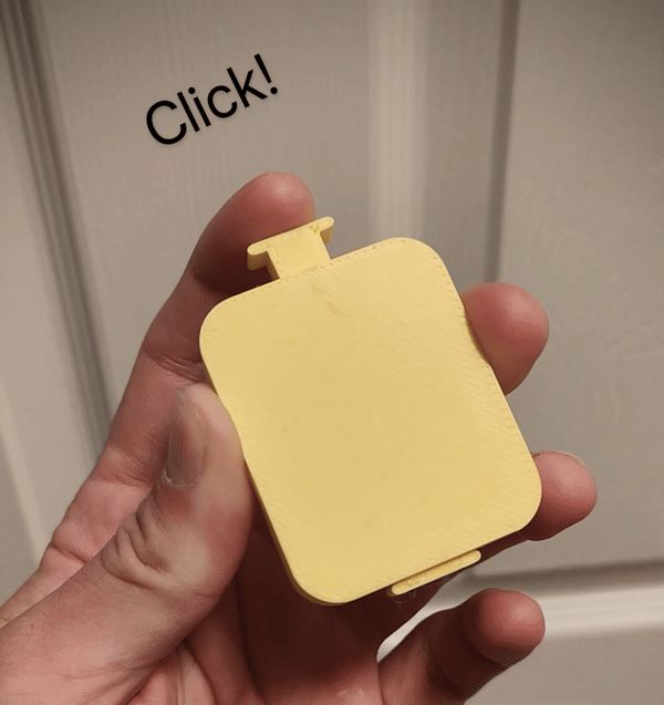 Fidget Clicker Bistable Mechanism