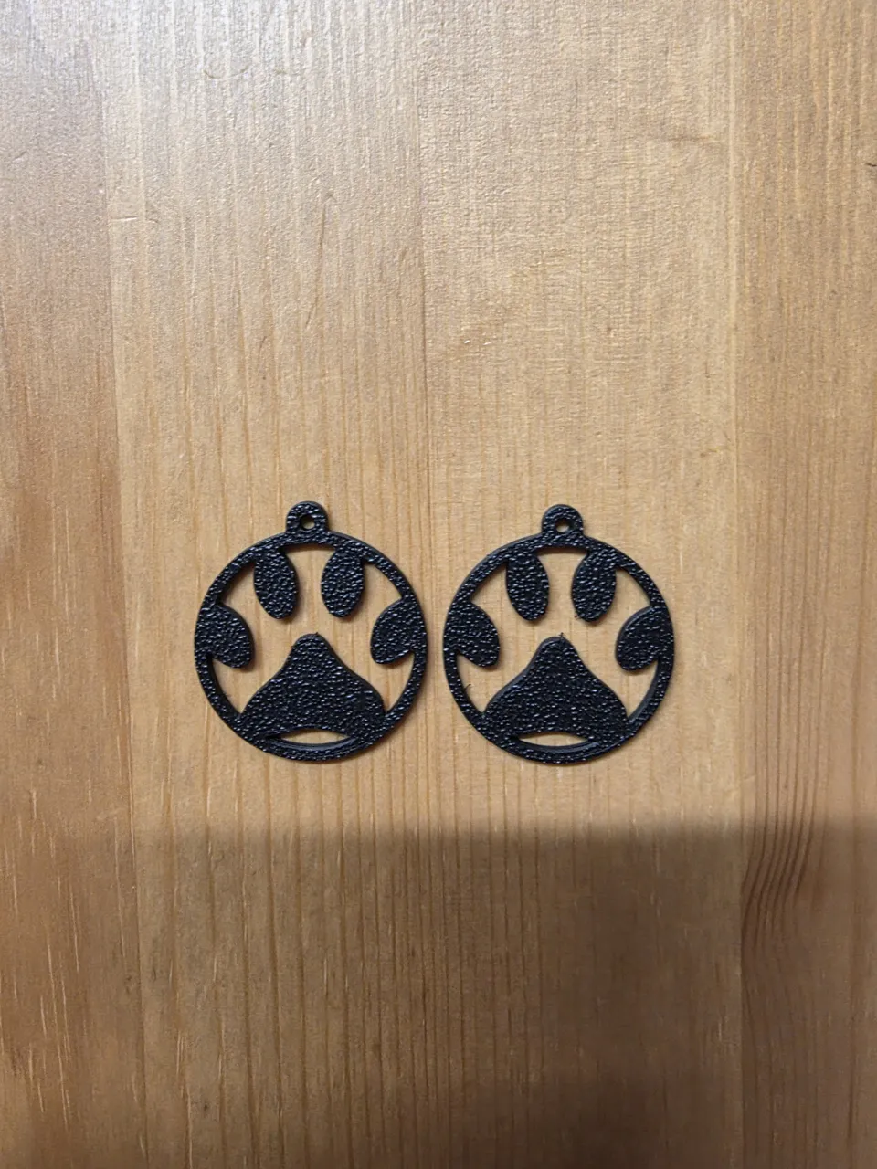 Paw Earrings view 2