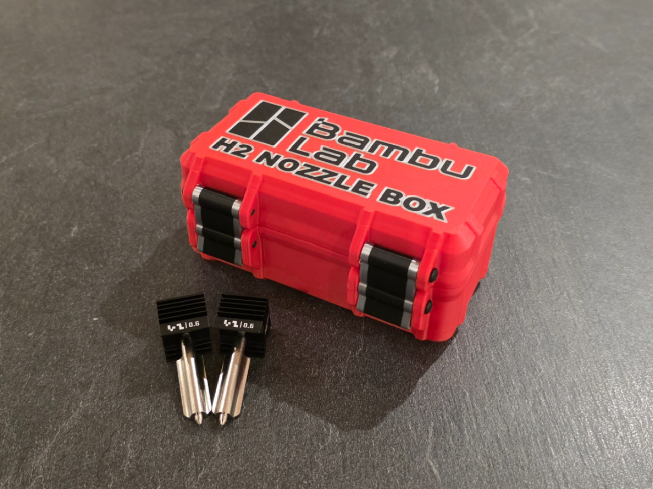 H2 Series Nozzle Storage Box Holds 10