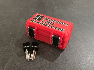 H2 Series Nozzle Storage Box Holds 10