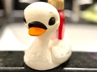 Cute Swan B&BW Foaming Soap