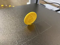 1 coin - PLA - 0.2mm nozzle