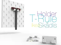 Skadis T-Rule Holder