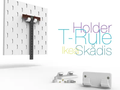 Skadis T-Rule Holder