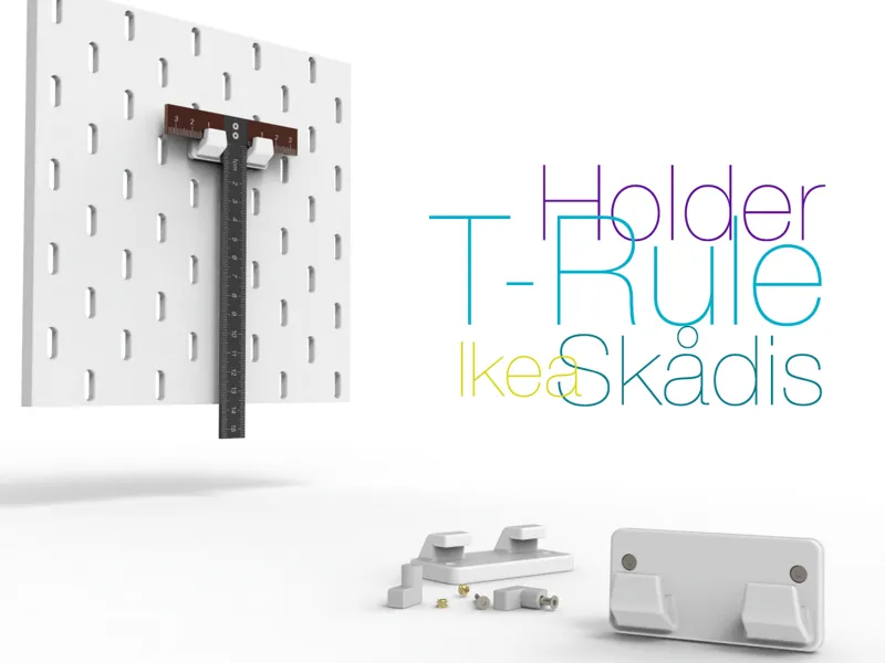 Skadis T-Rule Holder