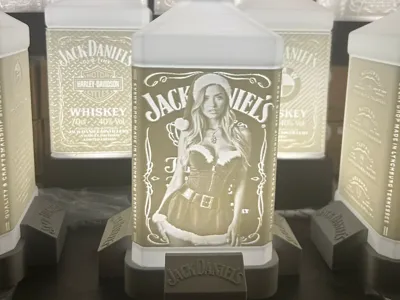 Litho - Jack Daniel's - Xmas Girl
