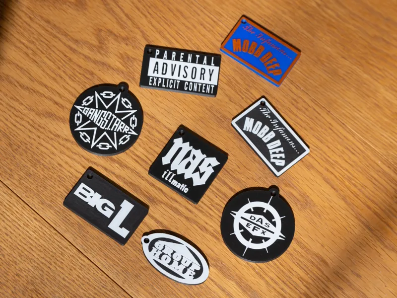90's Hip Hop Keychains Colletion (no AMS required)