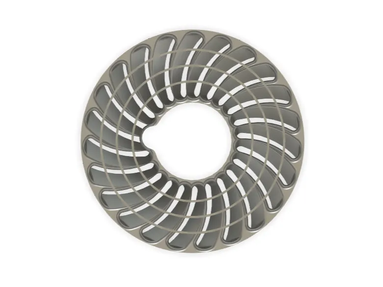 Hidden Vortex Drain Filter