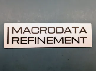 Macrodata Refinement Room Sign
