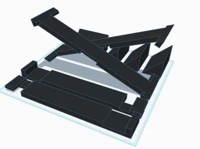 Paper holder/organizer for a1 mini