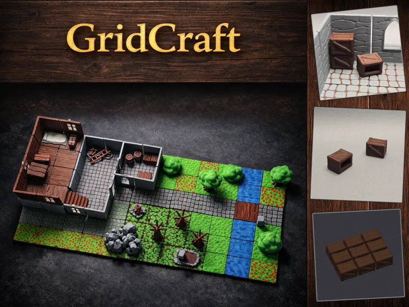 GridCraft – Crates Set