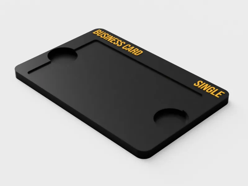 Single Business Card Jig for xTool F1 Multi Jig