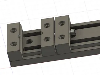 Low Profile CNC Vise