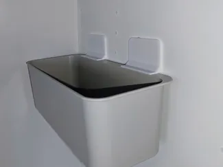 IKEA RÅNEN wall mount (suction cup alternative)