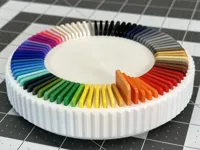 Roue d'échantillons de couleurs — photo 2