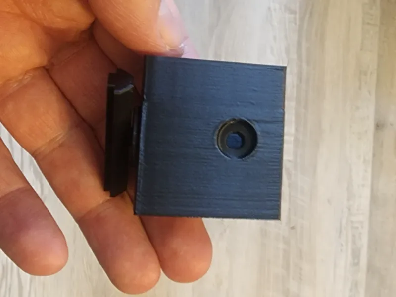 3mm Acrylic Door pivot hinge for 2020 extrusion