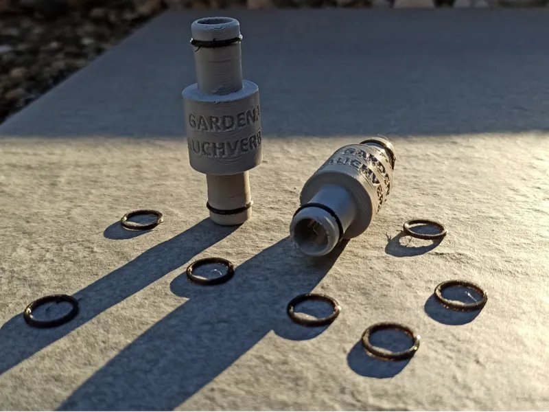 Schlauchverbinder Ø13mm für Gardena Micro-Drip 