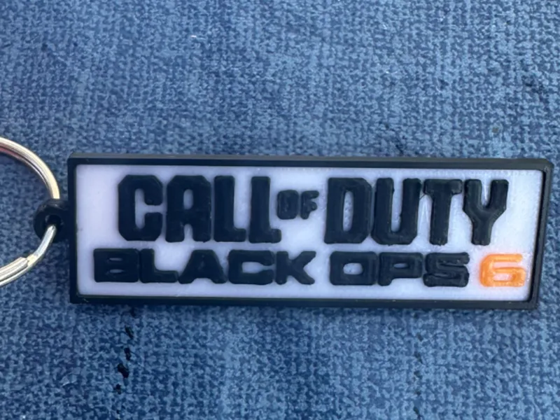 Call Of Duty Black Ops Keychain (BO6)
