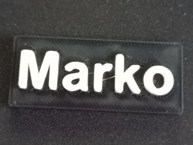 Name block